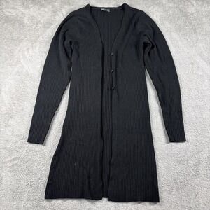 Wild Fable Button-Front Long-Sleeve Cropped Cardigan Small